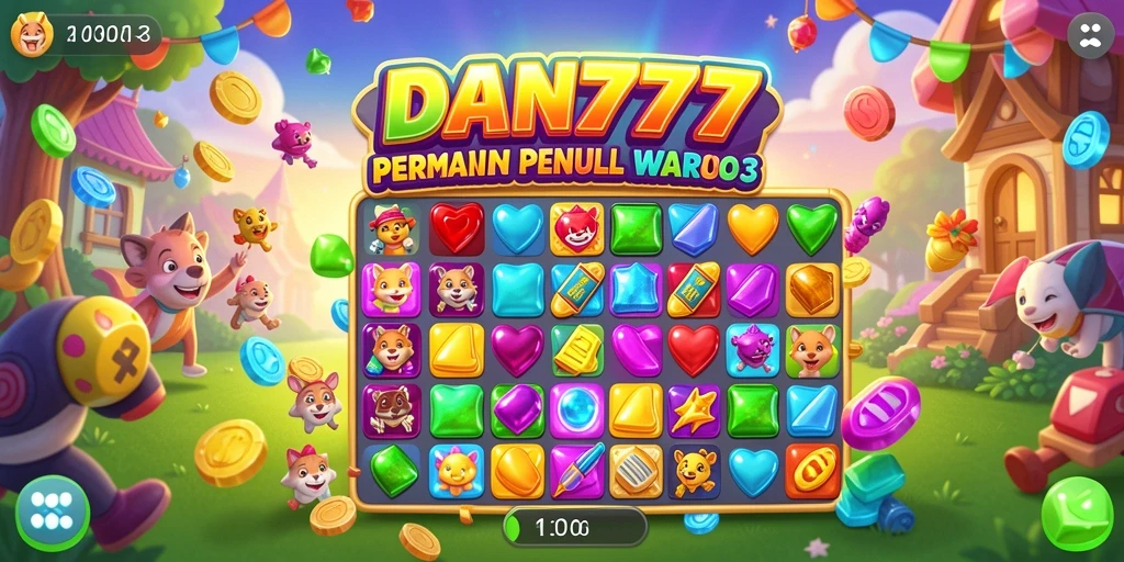 Tampilkan gameplay seru dari DAN777 dalam kategori Match-3.