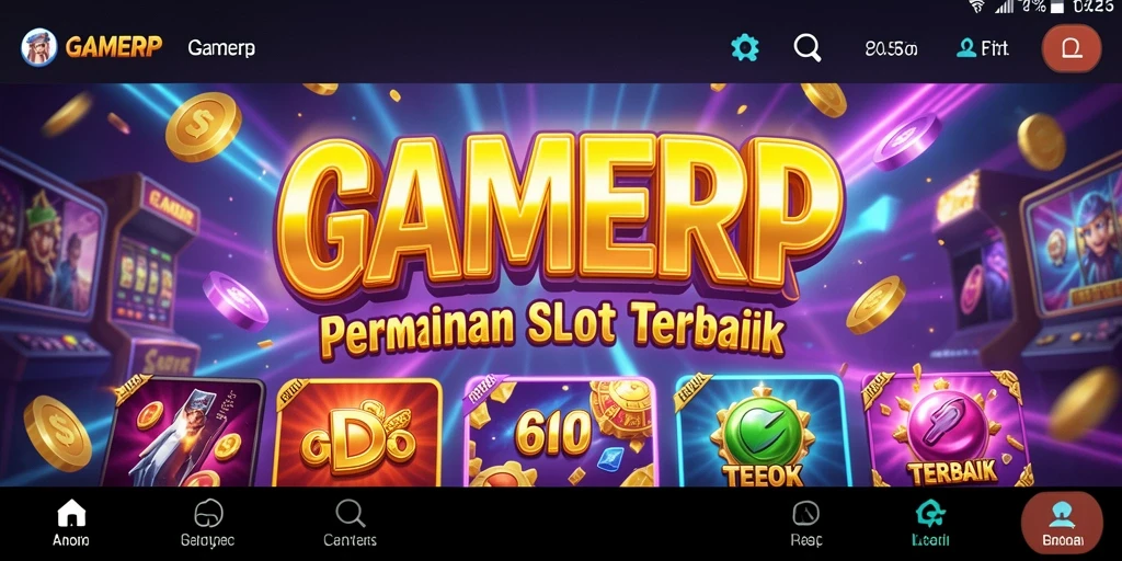 Tampilan gameplay GAMERP yang seru dalam permainan Slot.