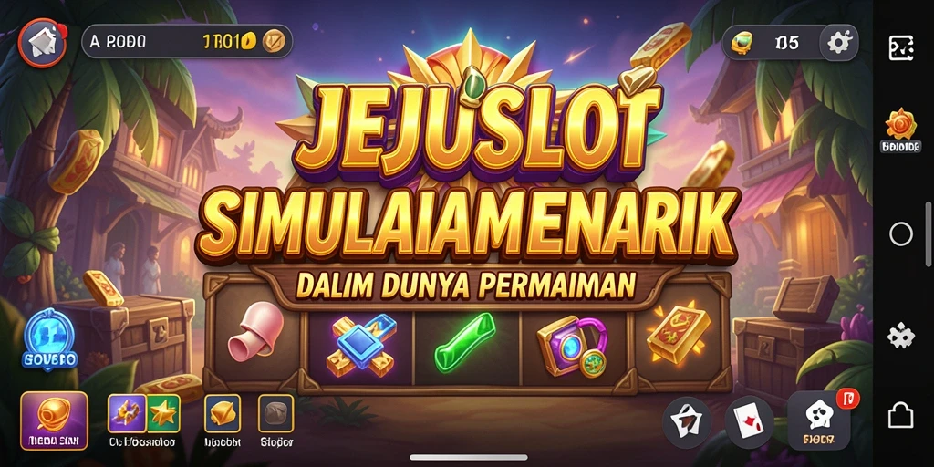 Tampilan menarik dari gameplay JEJUSLOT dengan misi menarik.