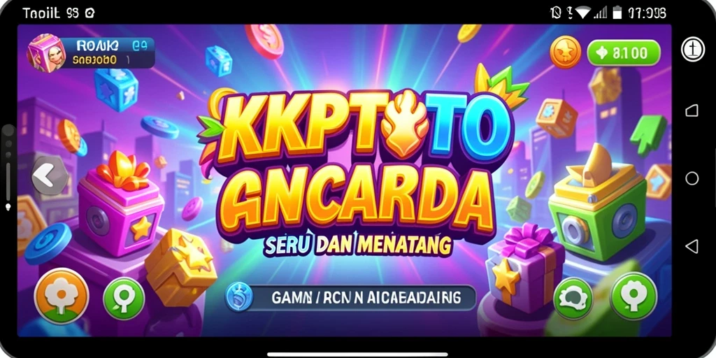 Tampilan gameplay KPKTOTO yang seru dan menantang di level Arcade.