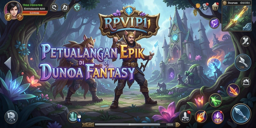 Tangkapan layar dari RPVIP1 menunjukkan aksi pertempuran yang mendebarkan.