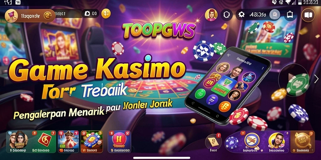 Screenshot menampilkan gameplay seru dari TOOPGWS di dunia Kasino.